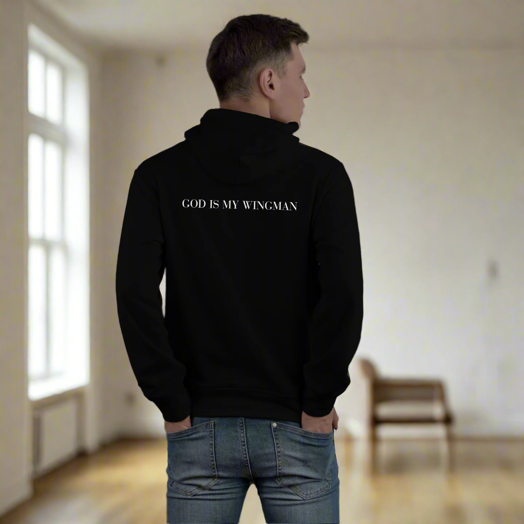 "God Is My Wingman" Hoodie