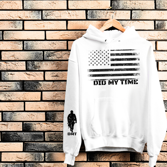 Large Flag Lone Soldier  DMT Hoodie